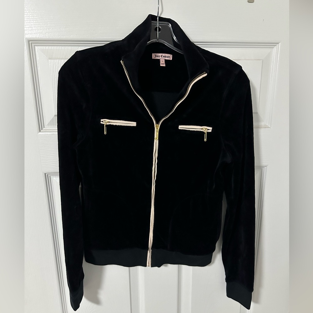 Juicy Couture velour track jacket